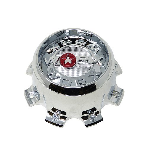 CAP-WXF-8-CR21 / Worx Alloy Chrome 8-Lug Bolt On Center Cap 1