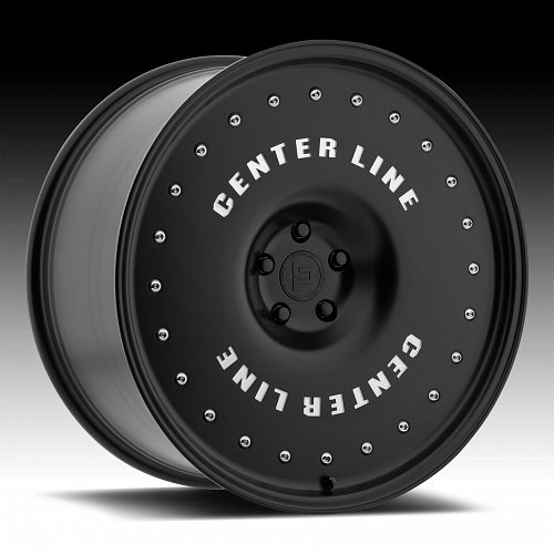 Centerline F41SB LP2 Satin Black Custom Wheels Rims 1