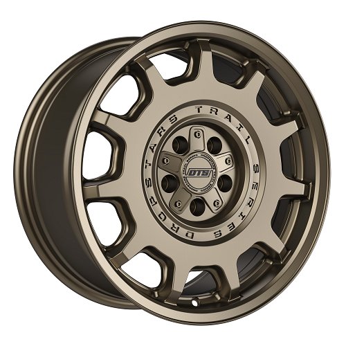 Dropstars Trail Series 607BZ Satin Bronze Custom Wheels 1