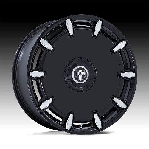 Dub Cheef S271 Gloss Black Milled Custom Wheels 1