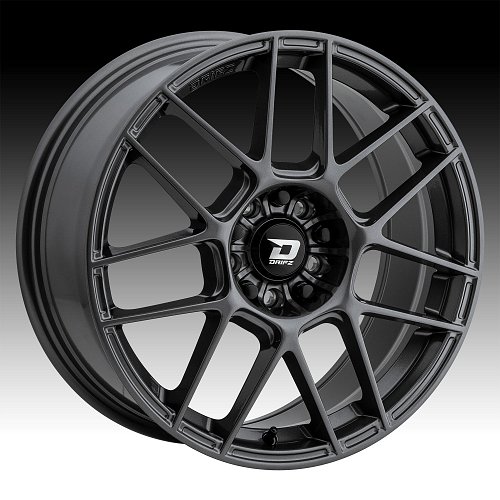 Drifz 313G Tanso Gloss Graphite Custom Wheels Rims 1