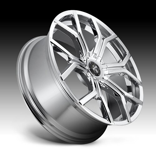 Dub Royalty S207 Chrome Custom Wheels Rims 2