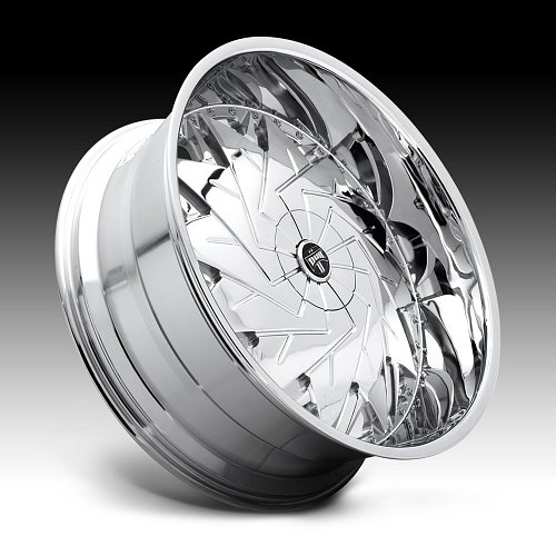 Dub Dazr S235 Chrome Custom Wheels Rims 2