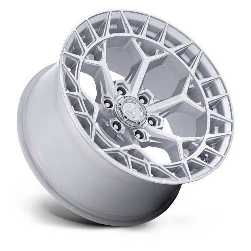 Fuel Charger 6 FC873SD Machined Silver Custom Truck Wheels 1