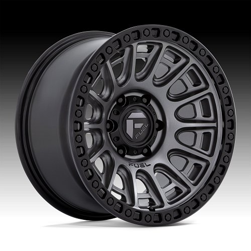 Fuel Cycle D835 Matte Gunmetal Custom Truck Wheels 1