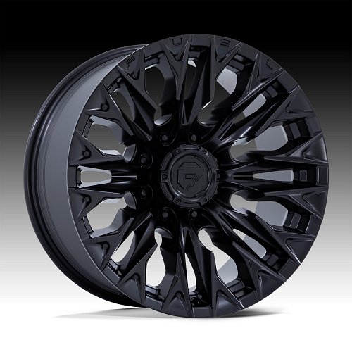 Fuel Flame 8 D804 Blackout Custom Truck Wheels 1