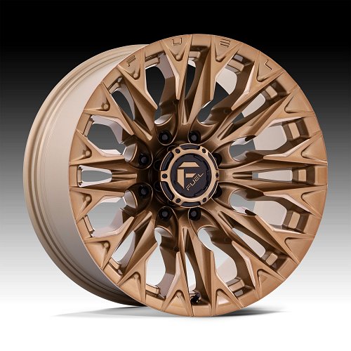 Fuel Flame 8 D805 Platinum Bronze Custom Truck Wheels 1