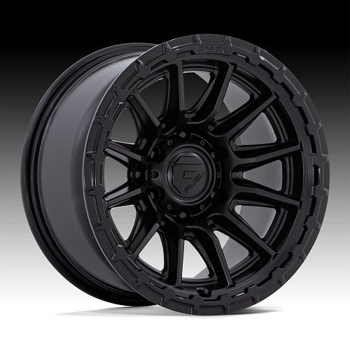 Fuel Piston FC866MX Blackout Custom Truck Wheels 1