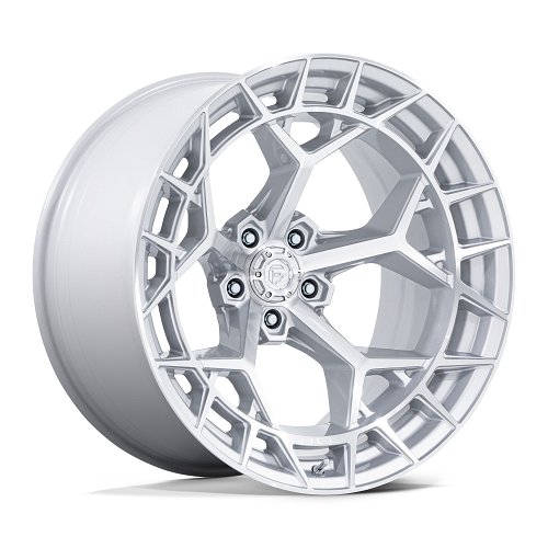 Fuel Charger 5 FC873SD Machined Silver Custom Truck Wheels 1