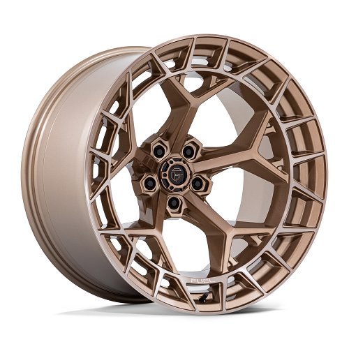 Fuel Charger 5 FC873ZR Platinum Bronze Custom Truck Wheels 1