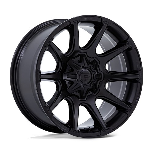 Fuel Super C FC880MX Matte Black Custom Truck Wheels 1