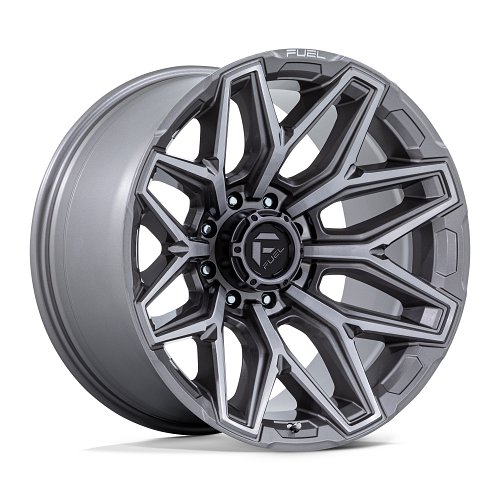 Fuel Flux FC854AX 8-Lug Platinum Custom Truck Wheels 1