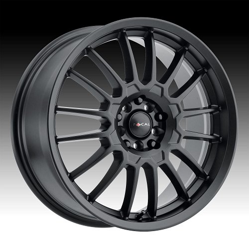 Focal 456SB F-56 Satin Black Custom Wheels Rims 1