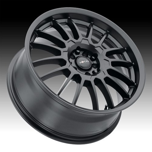 Focal 456SB F-56 Satin Black Custom Wheels Rims 2