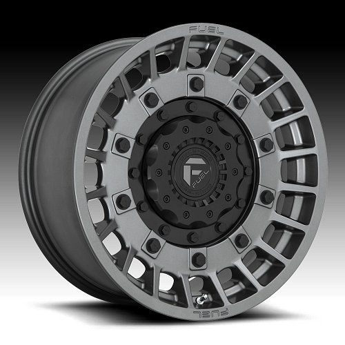 Fuel Militia D726 Anthracite Custom Wheels Rims 1