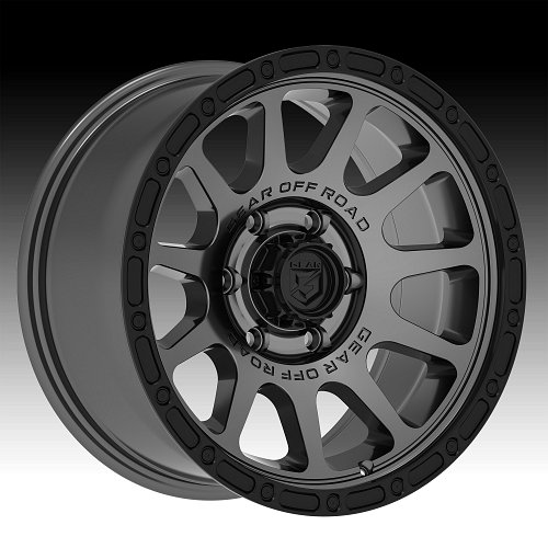 Gear Offroad 760AB Proto Call Anthracite Custom Truck Wheels 1