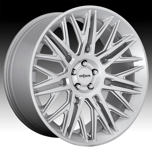 Rotiform JDR R162 Matte Silver Custom Wheels Rims 1