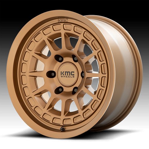 KMC Canyon KM719 Matte Bronze Custom Wheels Rims 1