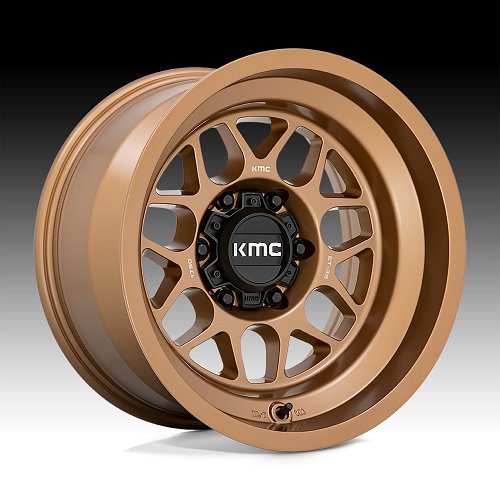 KMC KM725 Terra Bronze Custom Truck Wheels 1