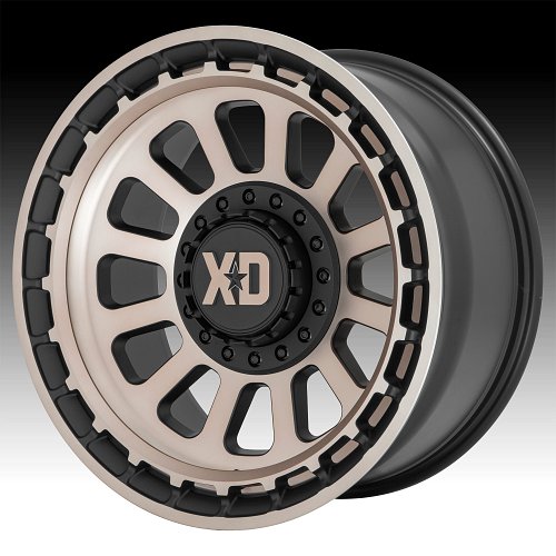 XD Series XD856 Omega Machined Black Bronze Tint Custom Wheels Rims 1