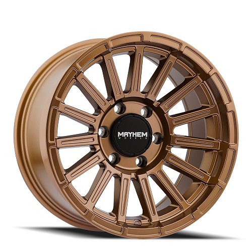 Mayhem Granite 8309 Satin Bronze Custom Wheels 1