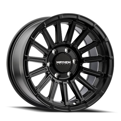 Mayhem Granite 8309 Satin Black Custom Wheels 1