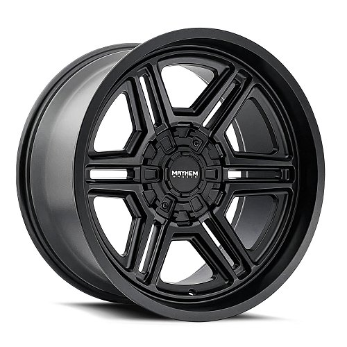 Mayhem Hermosa 8117 Matte Black Custom Wheels 1