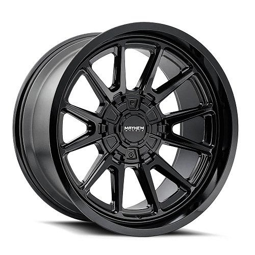 Mayhem Intrepid 8116 Gloss Black Custom Wheels 1