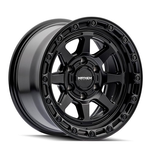 Mayhem Ridgeline 8306 Satin Black Custom Wheels 1