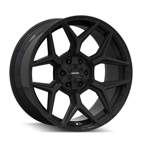 Mayhem Vanquish 8119 Gloss Black Custom Wheels 1