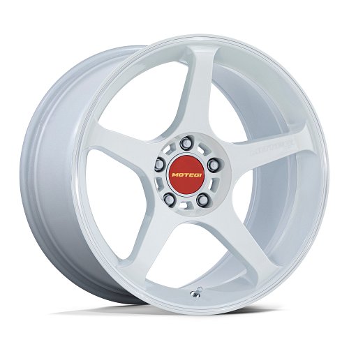 Motegi Racing MR159 Battle V FFT Matsuri White Pearl Custom Wheels 1