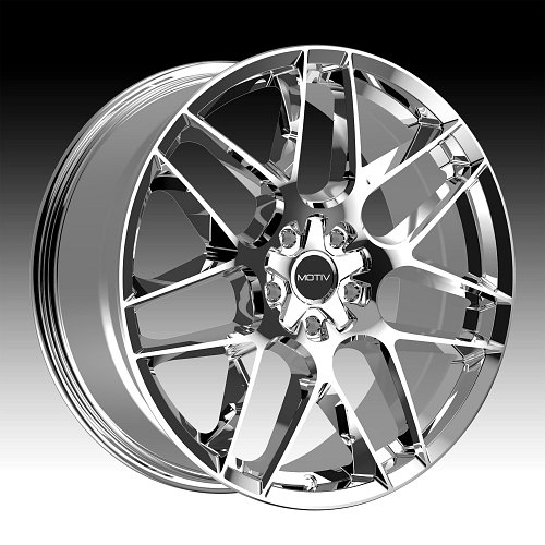 Motiv 435C Foil Chrome Custom Wheels 1