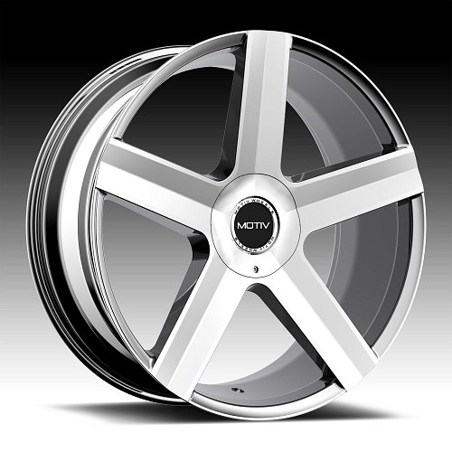 Motiv 439C Command Chrome Custom Wheels Rims 1