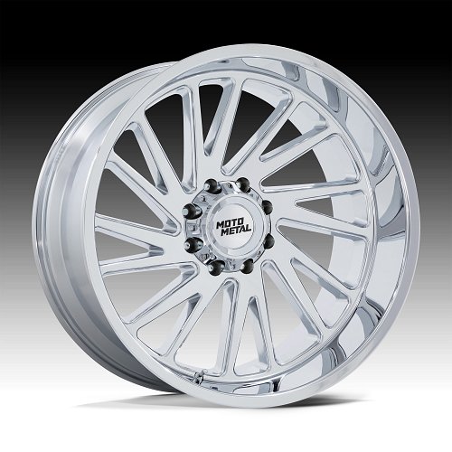 Moto Metal MO811 Combat Chrome Custom Truck Wheels 1