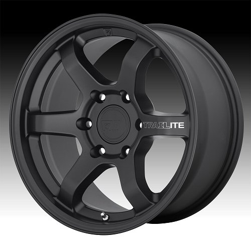 Motegi Racing MR150 Trailite Satin Black Custom Wheels Rims 1