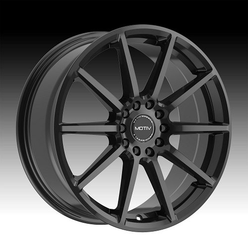 Motiv 431B Elicit Gloss Black Custom Wheels Rims 1