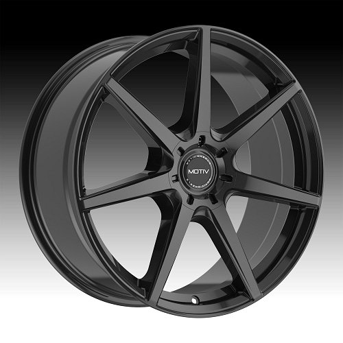 Motiv 432B Rigor Gloss Black Custom Wheels Rims 1