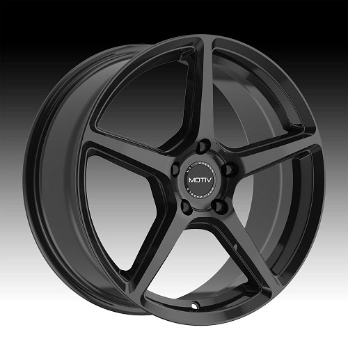 Motiv 433B Blade Gloss Black Custom Wheels Rims 1