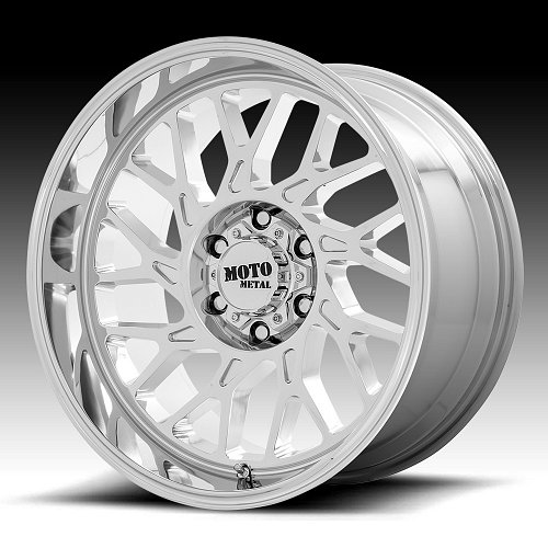 Moto Metal MO805 Predator Chrome Custom Truck Wheels Rims 1