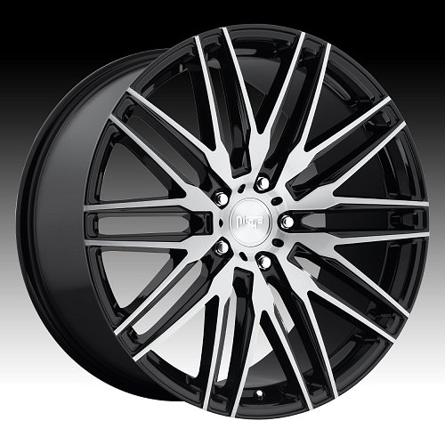 Niche Anzio M165 Brushed Black Custom Wheels Rims 1