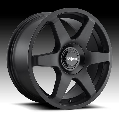 Rotiform SIX R113 Matte Black Custom Wheels Rims 1