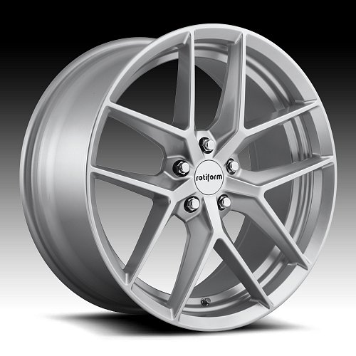 Rotiform FLG R133 Gloss Silver Custom Wheels Rims 1