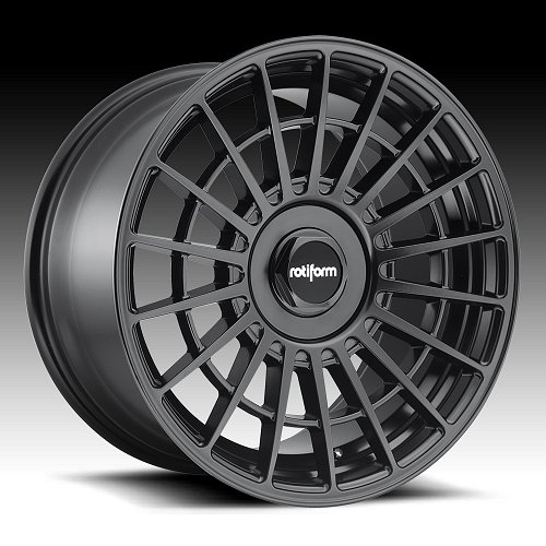 Rotiform LAS-R R142 Matte Black Custom Wheels Rims 1