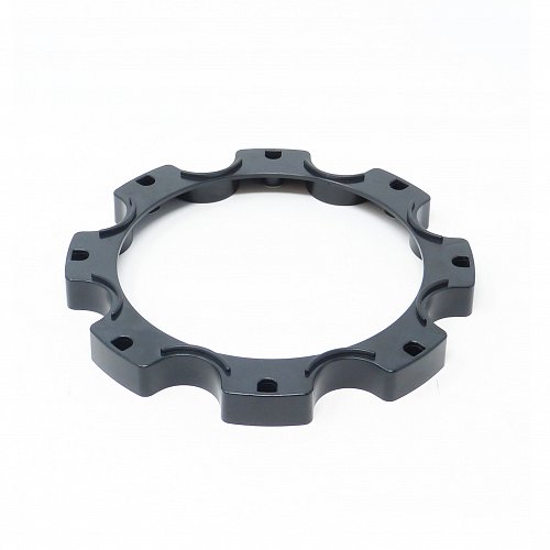 SPACER-8L-M14 / Gear Alloy Satin Black 8-Lug Undercap Spacer 1