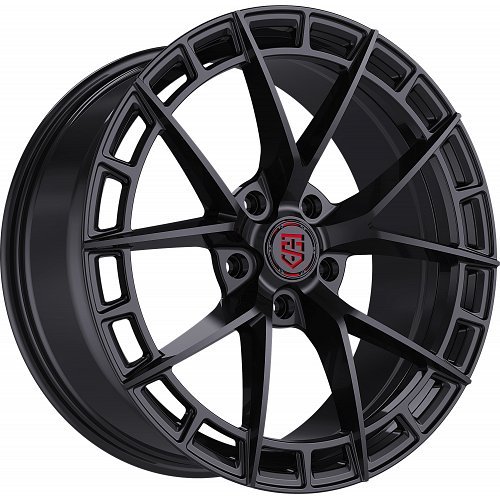 TIS Motorsports 504B Gloss Black Custom Wheels 1