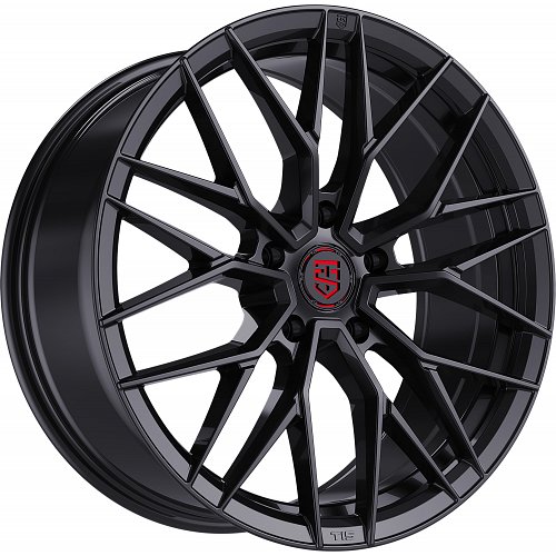 TIS Motorsports 505B Gloss Black Custom Wheels 1