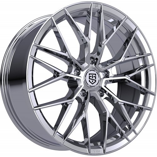 TIS Motorsports 505C Chrome Custom Wheels 1