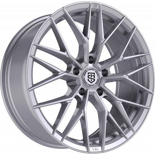 TIS Motorsports 505S Gloss Silver Custom Wheels 1