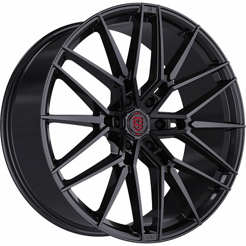 TIS Motorsports 506B Gloss Black Custom Wheels 1