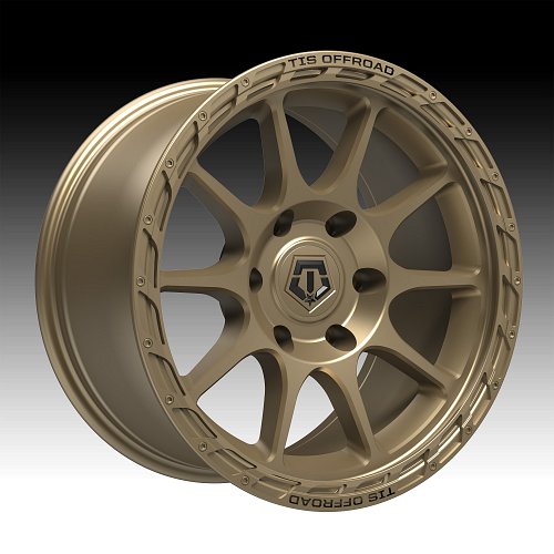 TIS Offroad 563BZ Satin Bronze Custom Truck Wheels 1